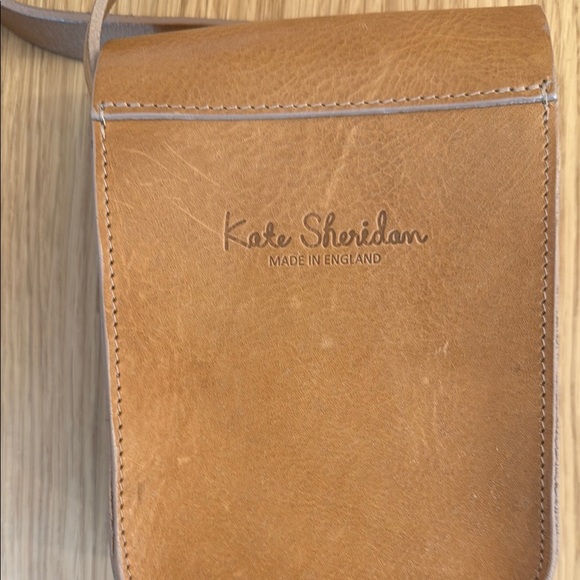 Tan Leather Crossbody Bag - Picture 3 of 3